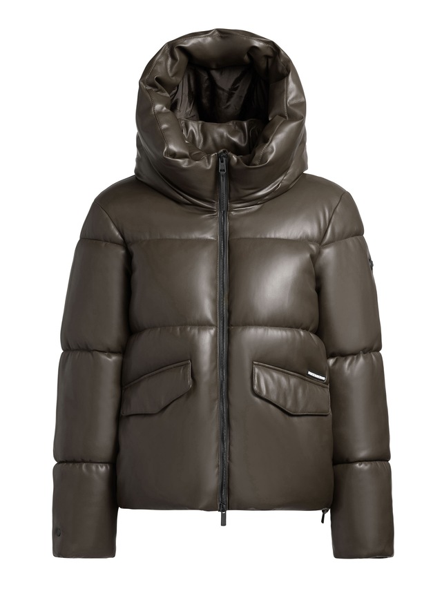 khujo Lederimitatjacke »AURORA« mit Kapuze