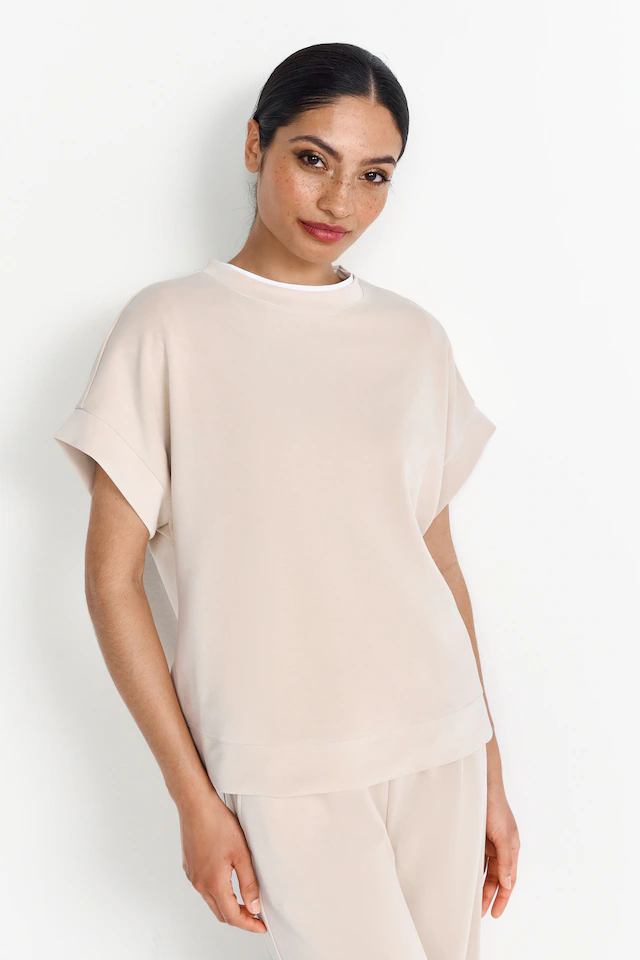 RICHROYAL T-Shirt Regular fit mit Rundhalsausschnitt