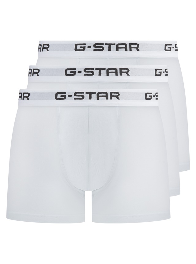 G-STAR Boxershorts »ASH, 3 PACK TRUNKS« Packung, 3 Stk. mit Logo-Bund
