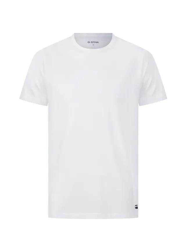 G-STAR T-Shirt »COVE, T-SHIRTS 3 PACK CREW« Packung, 3 Stk. Regular Fit in Rundhalsform