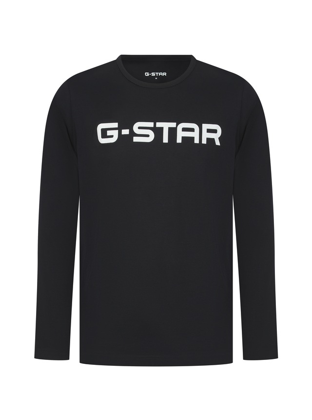 G-STAR Pyjama »STONE, LONG SLEEVE T-SHIRT & CUFFED PANTS SLEEP SET« Set, 2 tlg. in elastischer Baumwoll-Qualität, Regular Fit