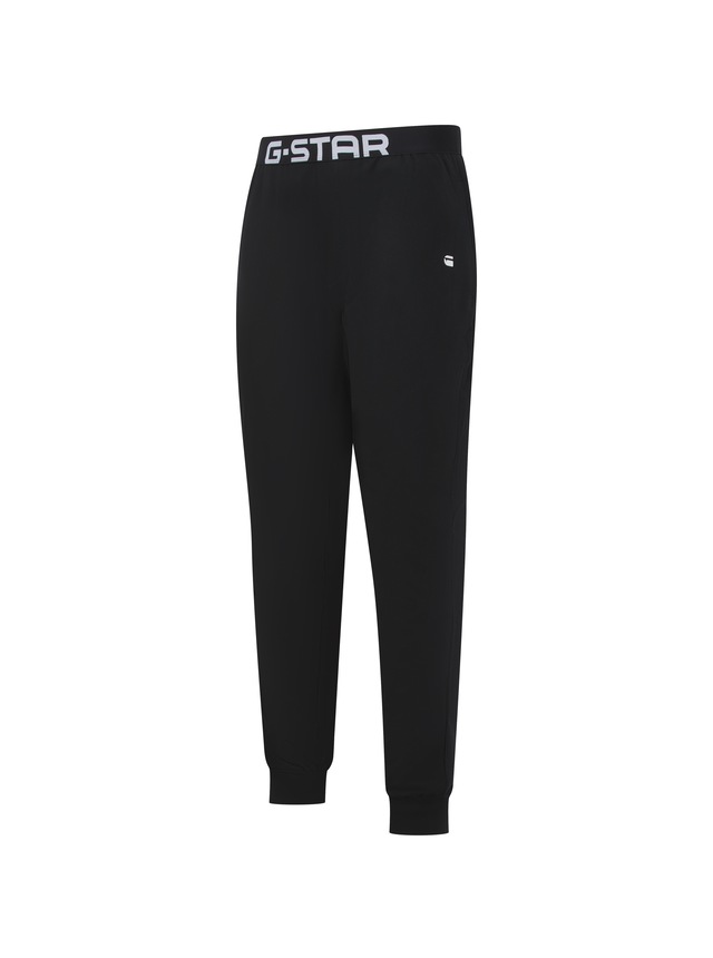 G-STAR Pyjama »STONE, LONG SLEEVE T-SHIRT & CUFFED PANTS SLEEP SET« Set, 2 tlg. in elastischer Baumwoll-Qualität, Regular Fit