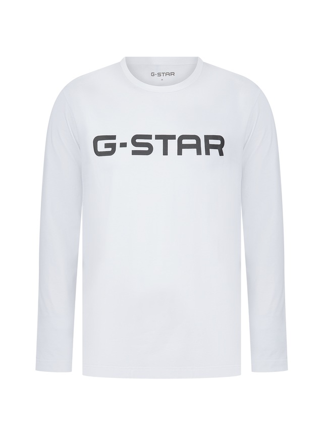 G-STAR Pyjama »STONE, LONG SLEEVE T-SHIRT & CUFFED PANTS SLEEP SET« Set, 2 tlg. in elastischer Baumwoll-Qualität, Regular Fit