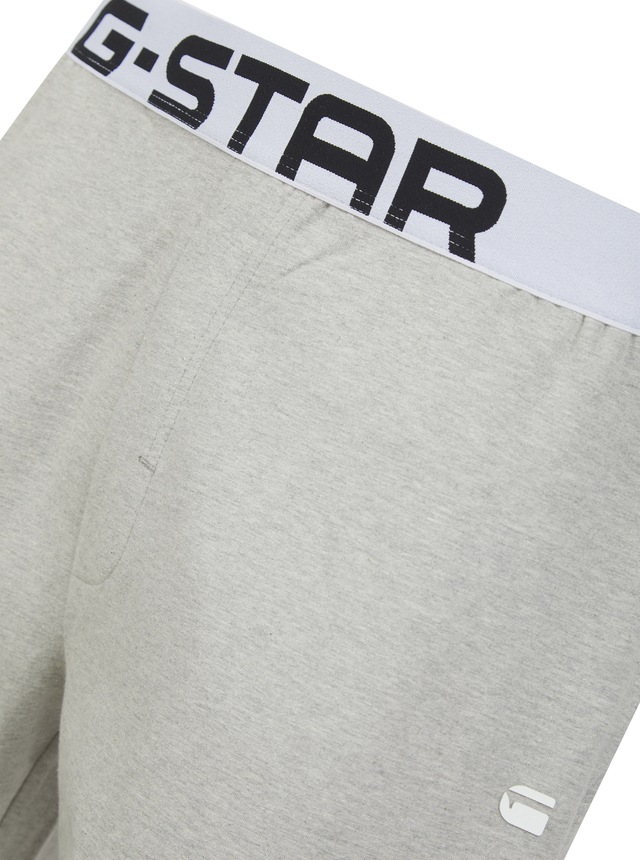 G-STAR Pyjama »STONE, LONG SLEEVE T-SHIRT & CUFFED PANTS SLEEP SET« Set, 2 tlg. in elastischer Baumwoll-Qualität, Regular Fit