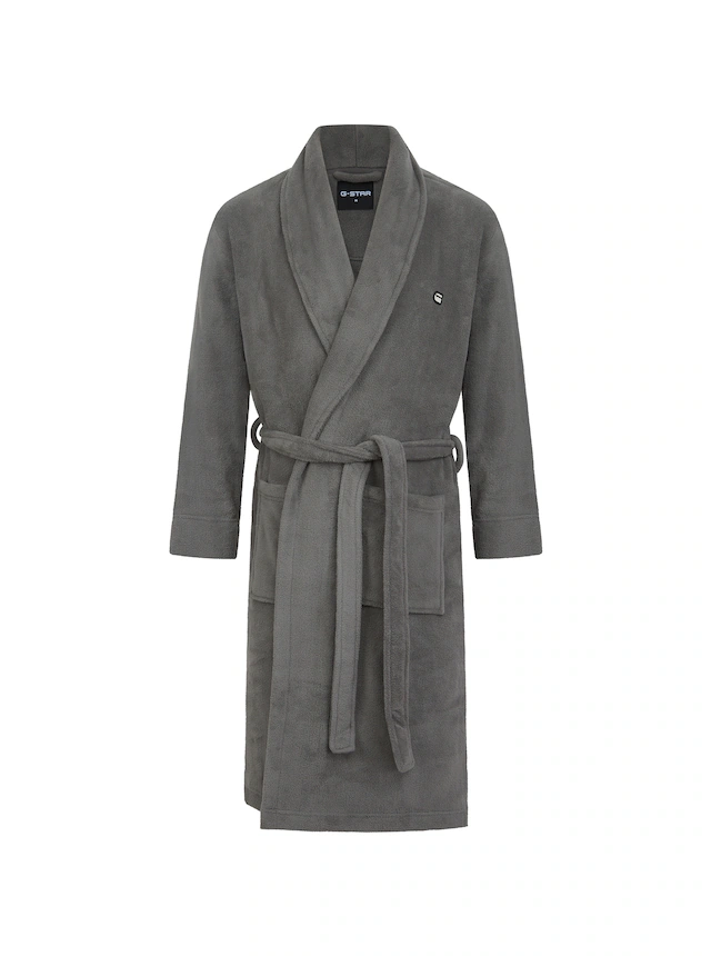 G-STAR Bademantel »ARGON, DRESSING GOWN« Morgenmantel mit Schalkragen