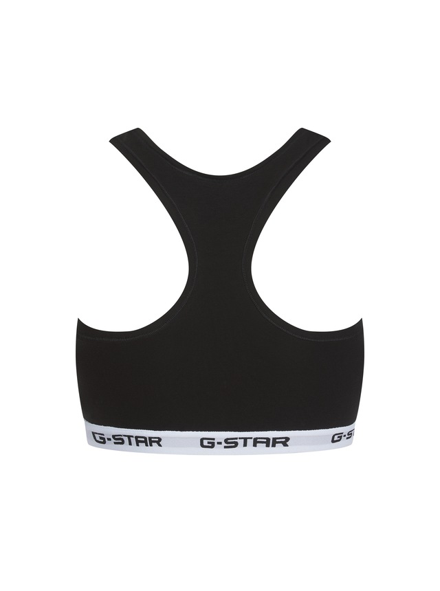 G-STAR Bralette »CARNELIAN, BRAS 2 PACK RACERBACK« Packung, 2 Stk. mit Logo-Saum