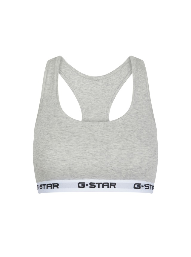G-STAR Bralette »CARNELIAN, BRAS 2 PACK RACERBACK« Packung, 2 Stk. mit Logo-Saum