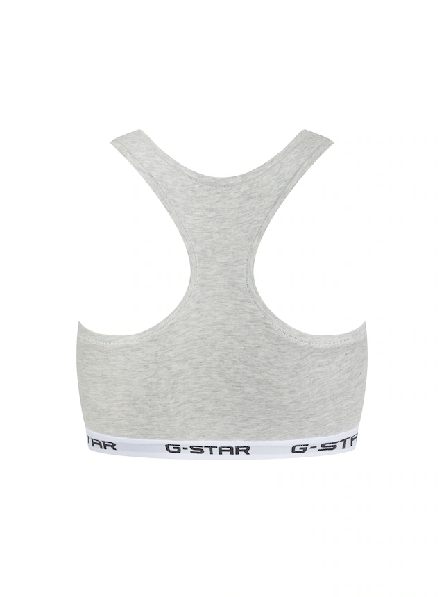 G-STAR Bralette »CARNELIAN, BRAS 2 PACK RACERBACK« Packung, 2 Stk. mit Logo-Saum
