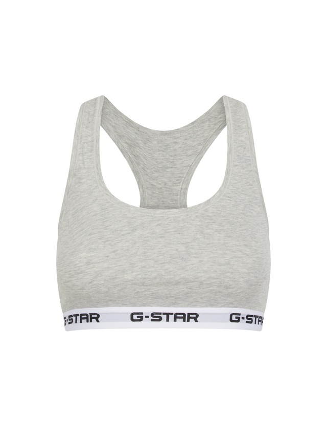 G-STAR Bralette »CARNELIAN, BRAS 2 PACK RACERBACK« Packung, 2 Stk. mit Logo-Saum