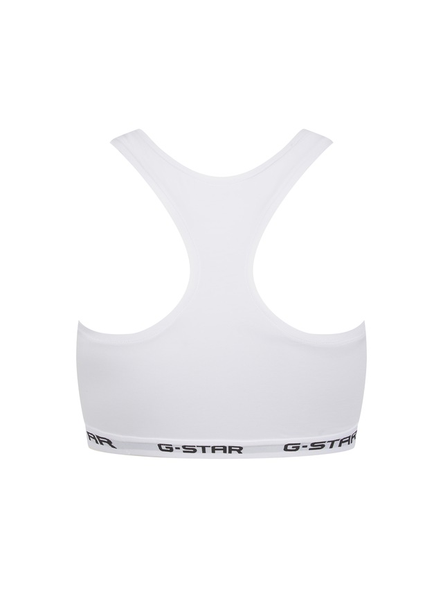 G-STAR Bralette »CARNELIAN, BRAS 2 PACK RACERBACK« Packung, 2 Stk. mit Logo-Saum