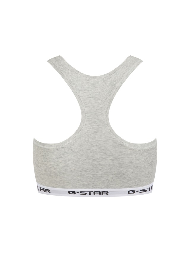 G-STAR Bralette »CARNELIAN, BRAS 2 PACK RACERBACK« Packung, 2 Stk. mit Logo-Saum