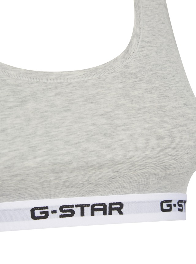 G-STAR Bralette »CARNELIAN, BRAS 2 PACK RACERBACK« Packung, 2 Stk. mit Logo-Saum