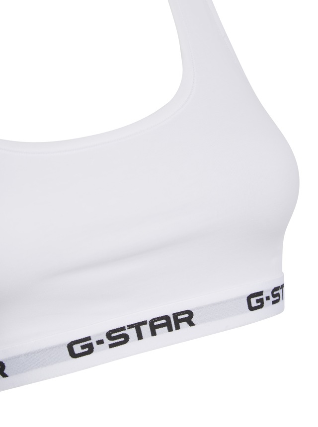 G-STAR Bralette »CARNELIAN, BRAS 2 PACK RACERBACK« Packung, 2 Stk. mit Logo-Saum