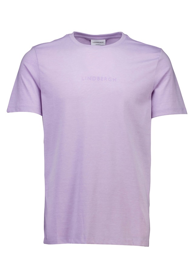 LINDBERGH Kurzarmshirt Sommershirt mit LINDBERGH-Print