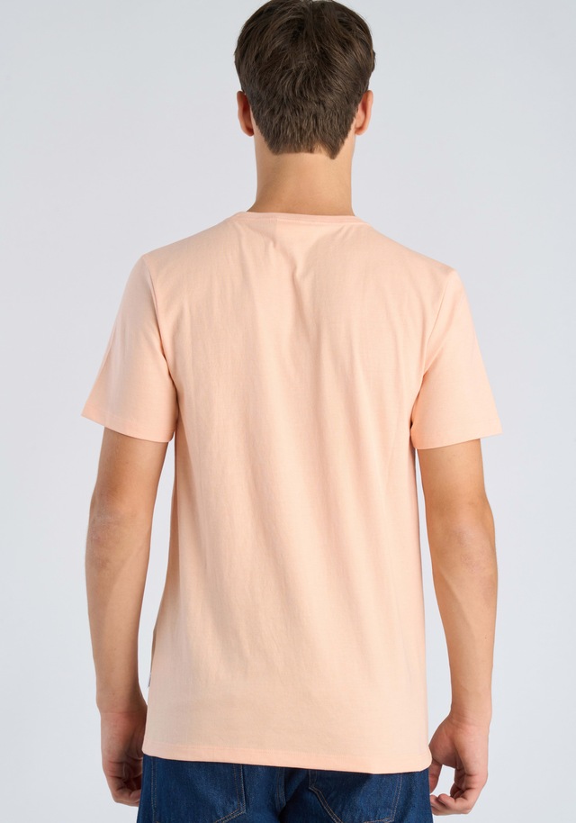 LINDBERGH Kurzarmshirt Sommershirt mit LINDBERGH-Print