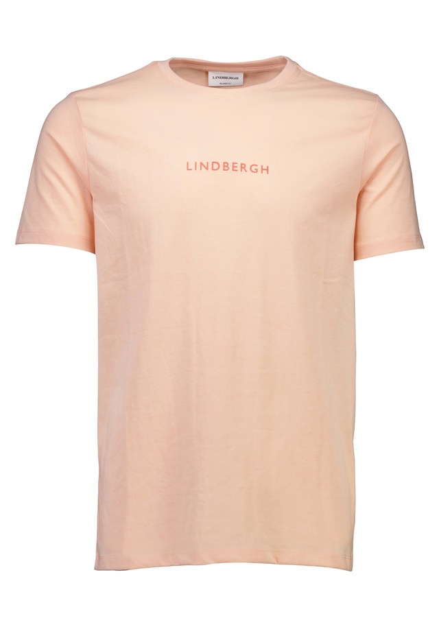 LINDBERGH Kurzarmshirt Sommershirt mit LINDBERGH-Print