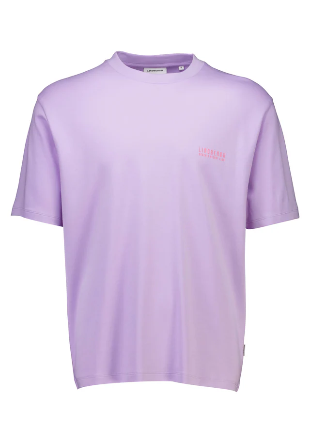 LINDBERGH Kurzarmshirt Sommershirt mit großem Rückenprint / kleinem Frontprint