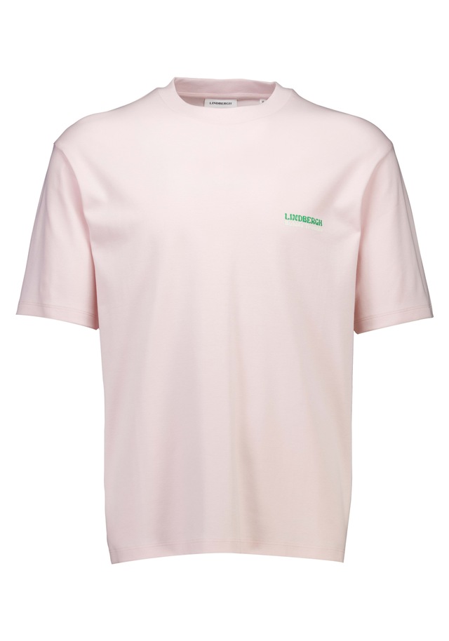 LINDBERGH Kurzarmshirt Sommershirt mit großem Rückenprint / kleinem Frontprint