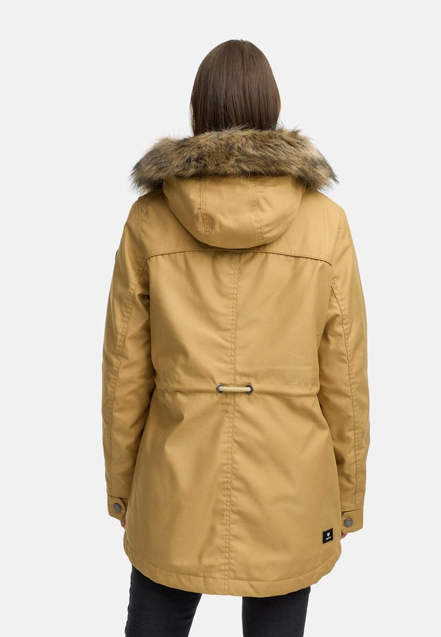 Ragwear Winterjacke »Tawny Short YOUMODO« mit Kapuze Warme Jacke mit großer Kapuze und Kunstfellkragen