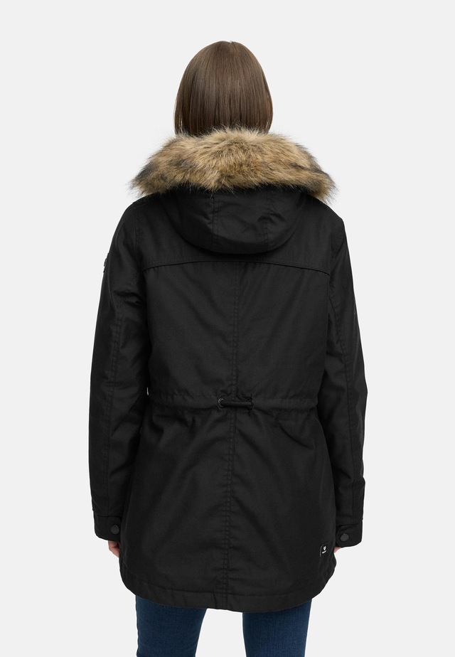 Ragwear Winterjacke »Tawny Short YOUMODO« mit Kapuze Warme Jacke mit großer Kapuze und Kunstfellkragen