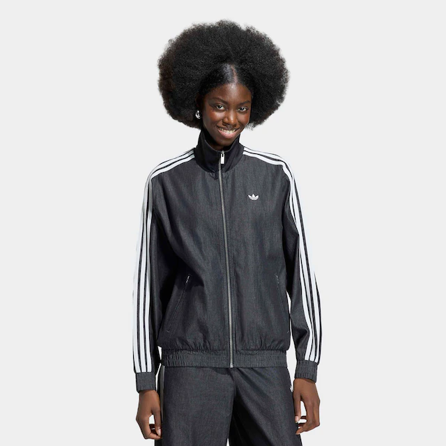 adidas Originals Outdoorjacke »ADIDAS ORIGINALS SUMMER GLOW LIGHT DENIM FIREBIRD TRACK« DENIM Jacke