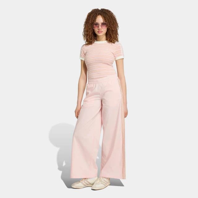 adidas Originals Sporthose »ADIDAS ORIGINALS SUMMER GLOW, WEITES BEIN« für Erwachsene, mit Gummizug, aus Baumwolle, normal-weite Passform