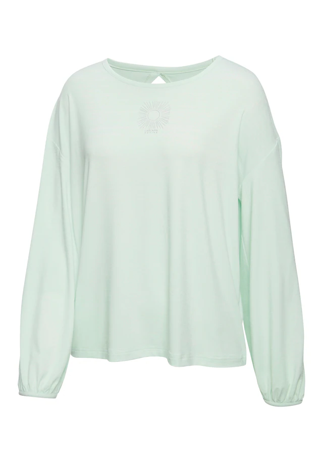 LASCANA ACTIVE Langarmshirt mit Rückenausschnitt