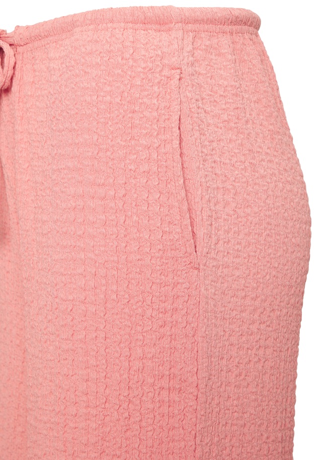 LASCANA Schlupfhose »bügelfrei mit weitem Bein« aus bequemen Stoff mit Kordelzug, Sommerhose, Strandhose