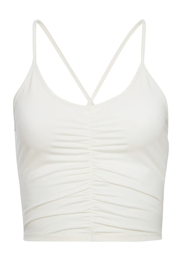 LASCANA ACTIVE Crop-Top mit Raffung