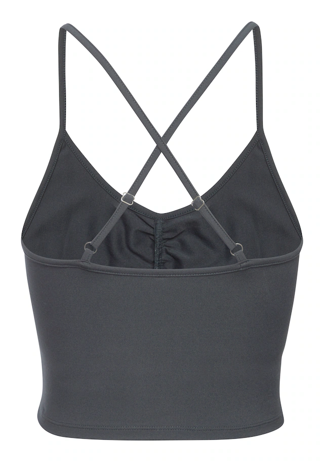 LASCANA ACTIVE Crop-Top mit Raffung