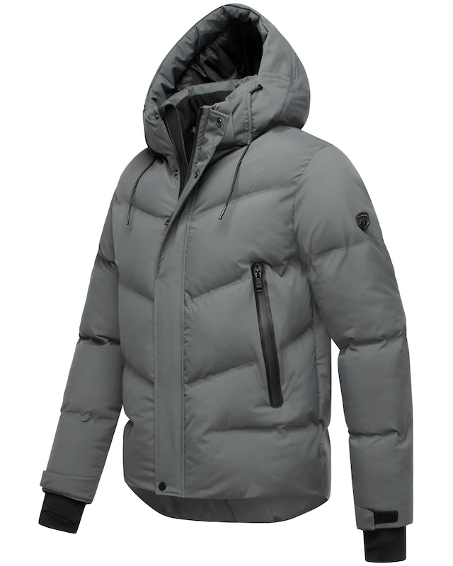 Stone Harbour Steppjacke »Livianoo XX« mit Kapuze Herren Winterjacke mit (abnehmbarer) Kapuze