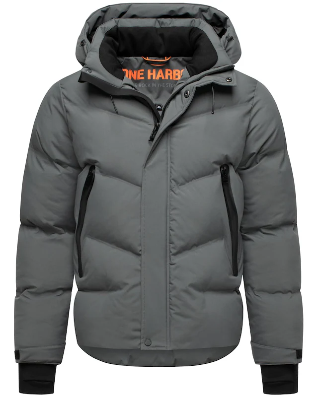 Stone Harbour Steppjacke »Livianoo XX« mit Kapuze Herren Winterjacke mit (abnehmbarer) Kapuze