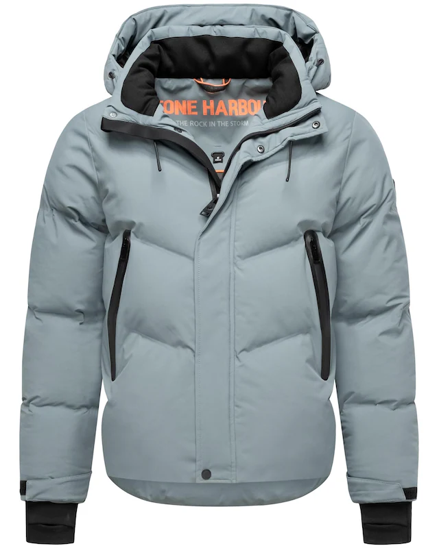 Stone Harbour Steppjacke »Livianoo XX« mit Kapuze Herren Winterjacke mit (abnehmbarer) Kapuze