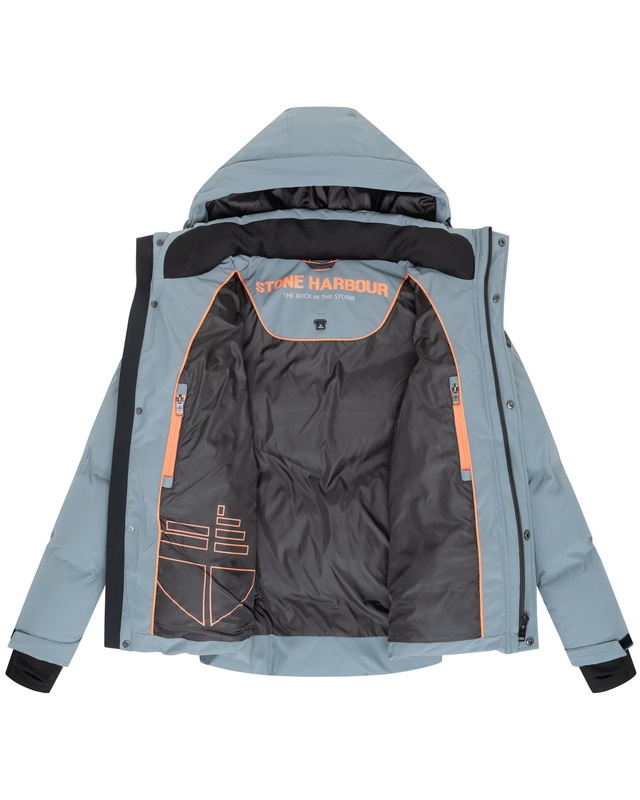 Stone Harbour Steppjacke »Livianoo XX« mit Kapuze Herren Winterjacke mit (abnehmbarer) Kapuze