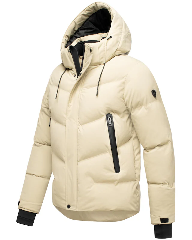 Stone Harbour Steppjacke »Livianoo XX« mit Kapuze Herren Winterjacke mit (abnehmbarer) Kapuze