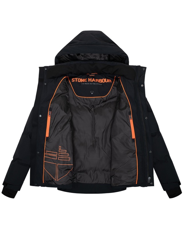 Stone Harbour Steppjacke »Livianoo XX« mit Kapuze Herren Winterjacke mit (abnehmbarer) Kapuze
