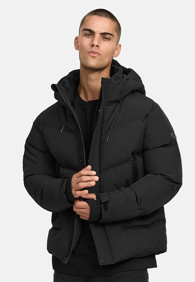 Stone Harbour Steppjacke »Livianoo XX« mit Kapuze Herren Winterjacke mit (abnehmbarer) Kapuze