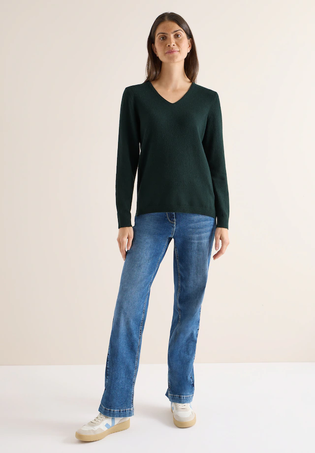 Cecil Strickpullover aus Feinstrick
