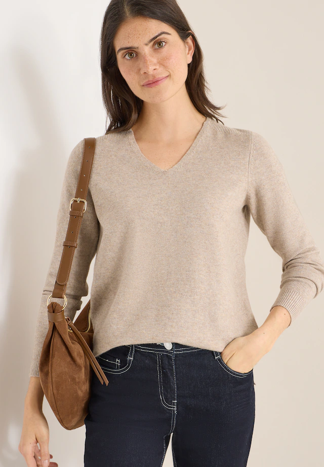Cecil Strickpullover aus Feinstrick