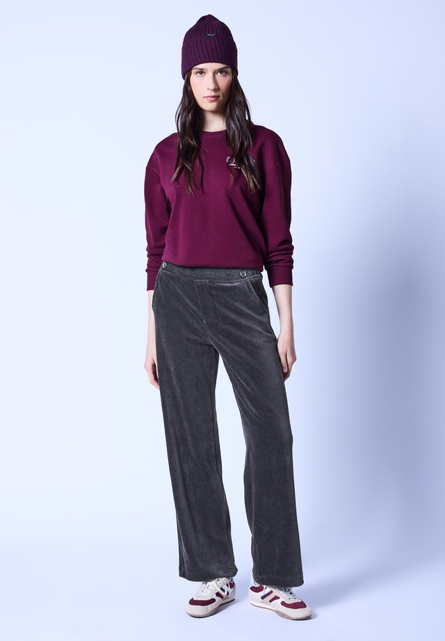 STREET ONE STUDIO Cordhose High Waist