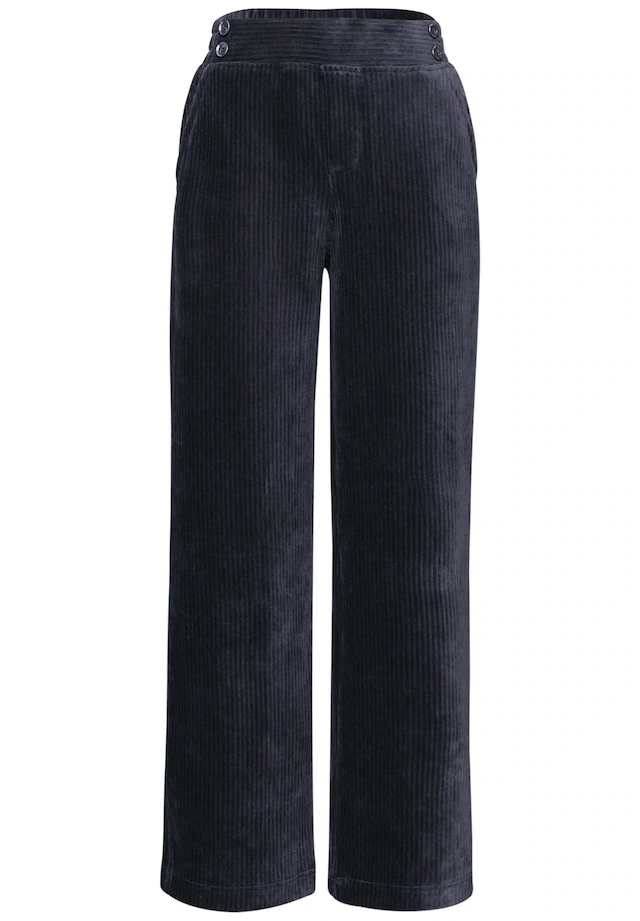 STREET ONE STUDIO Cordhose High Waist