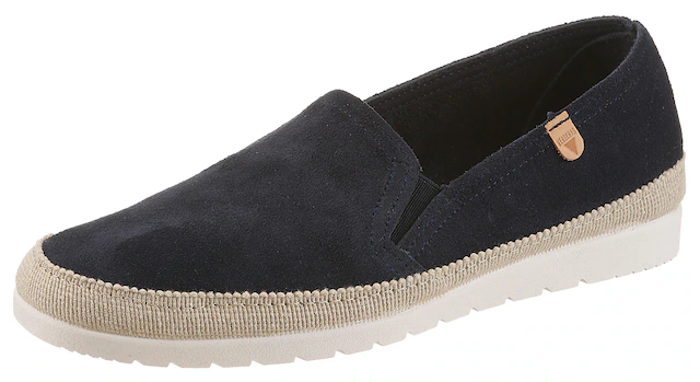 VERBENAS Slipper »NURIA« Espadrille, Schlupfschuh, Halbschuh mit Stretcheinsätze