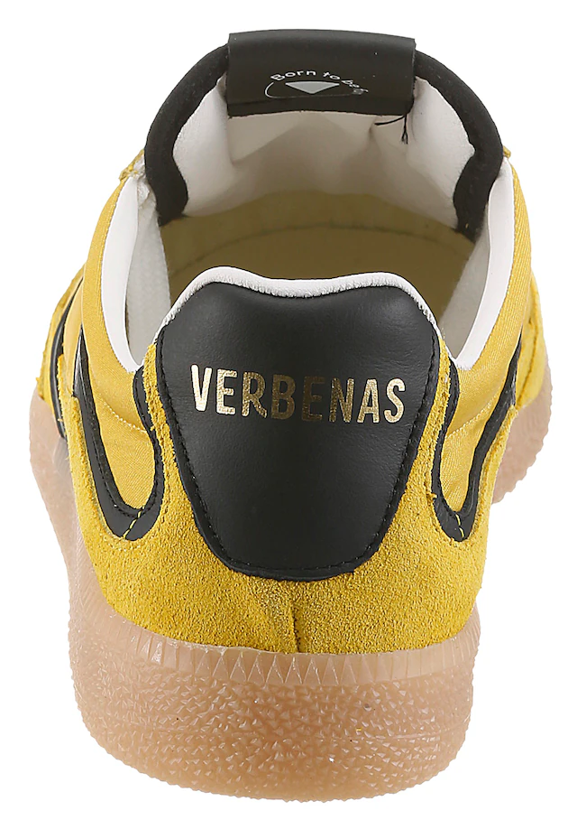 VERBENAS Sneaker »SIMON« Retrosneaker, Schnürschuh, Freizeitsneaker mit honigfarbener Laufsohle
