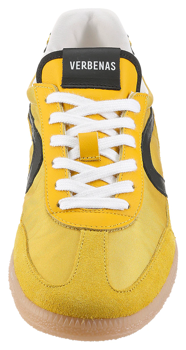 VERBENAS Sneaker »SIMON« Retrosneaker, Schnürschuh, Freizeitsneaker mit honigfarbener Laufsohle
