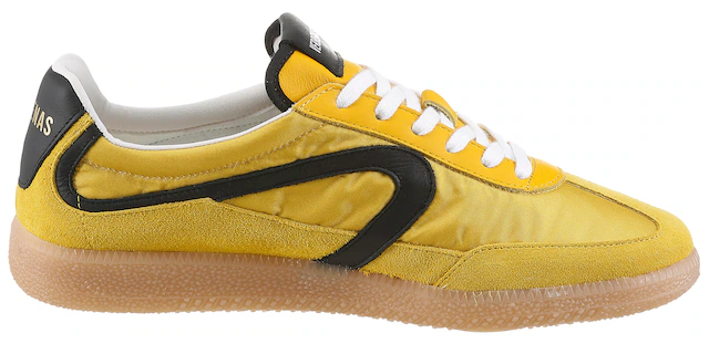 VERBENAS Sneaker »SIMON« Retrosneaker, Schnürschuh, Freizeitsneaker mit honigfarbener Laufsohle