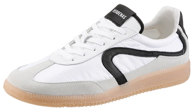 VERBENAS Sneaker »SIMON« Retrosneaker, Schnürschuh, Freizeitsneaker mit honigfarbener Laufsohle