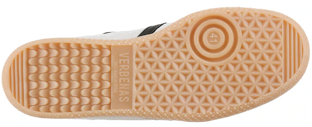 VERBENAS Sneaker »SIMON« Retrosneaker, Schnürschuh, Freizeitsneaker mit honigfarbener Laufsohle
