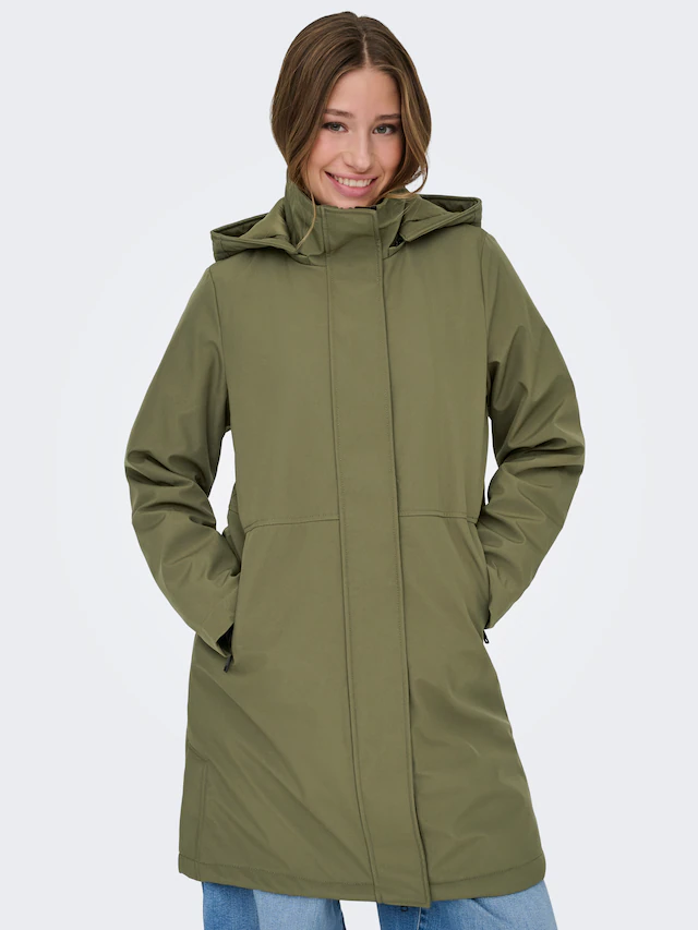 ONLY Parka »ONLKARA PARKA OS OTW« mit Kapuze