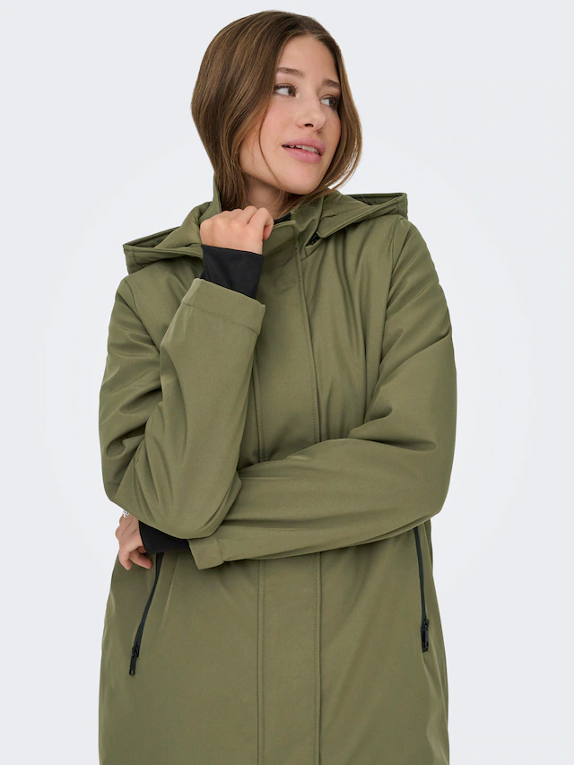 ONLY Parka »ONLKARA PARKA OS OTW« mit Kapuze