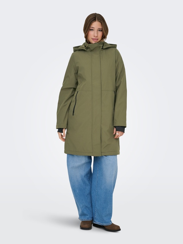 ONLY Parka »ONLKARA PARKA OS OTW« mit Kapuze